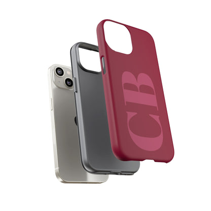 Berry Custom Initial iPhone Case