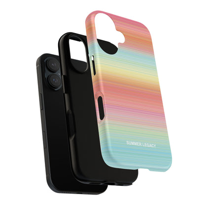 Sunrise Ombre Stripe iPhone Case