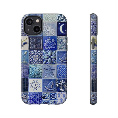 Midnight Mosaic Tiles iPhone Case