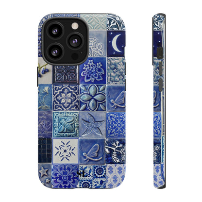 Midnight Mosaic Tiles iPhone Case