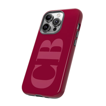 Berry Custom Initial iPhone Case