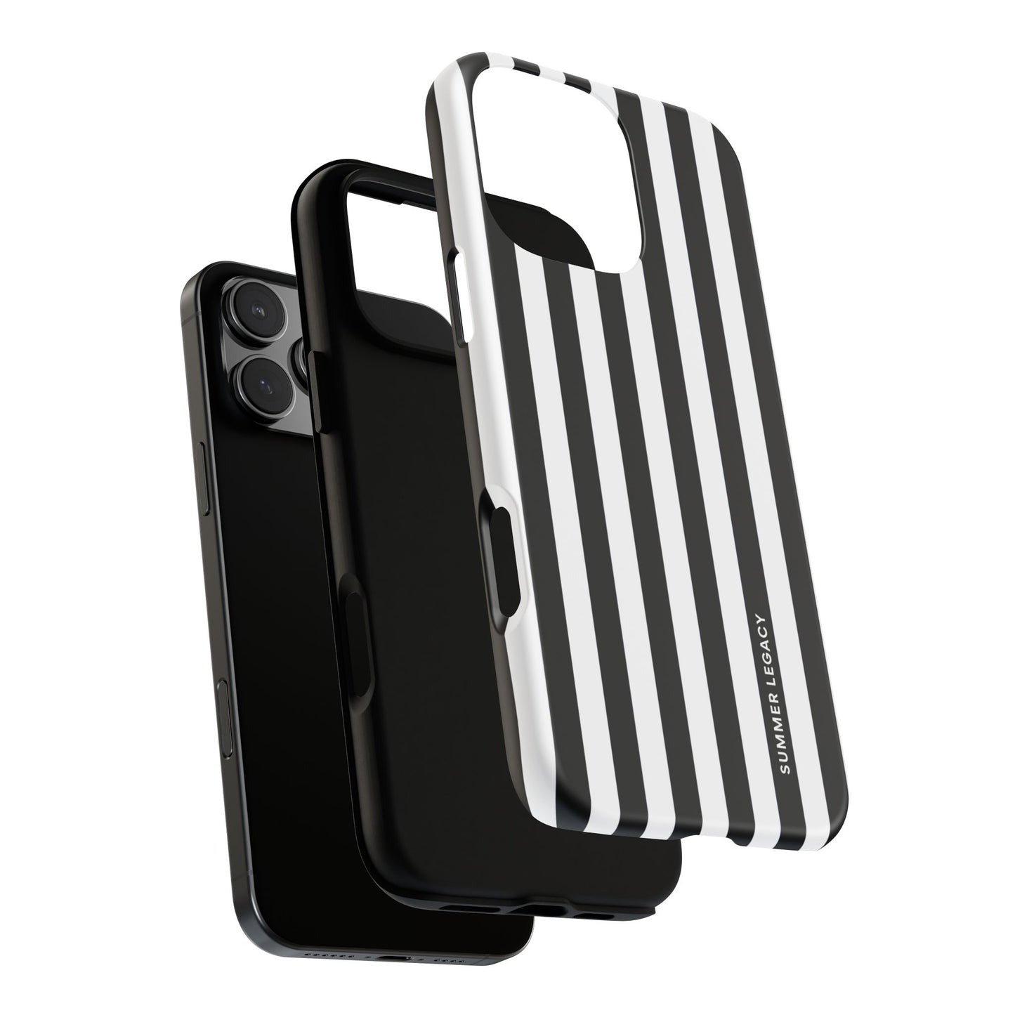 Ebony Stripe iPhone Case