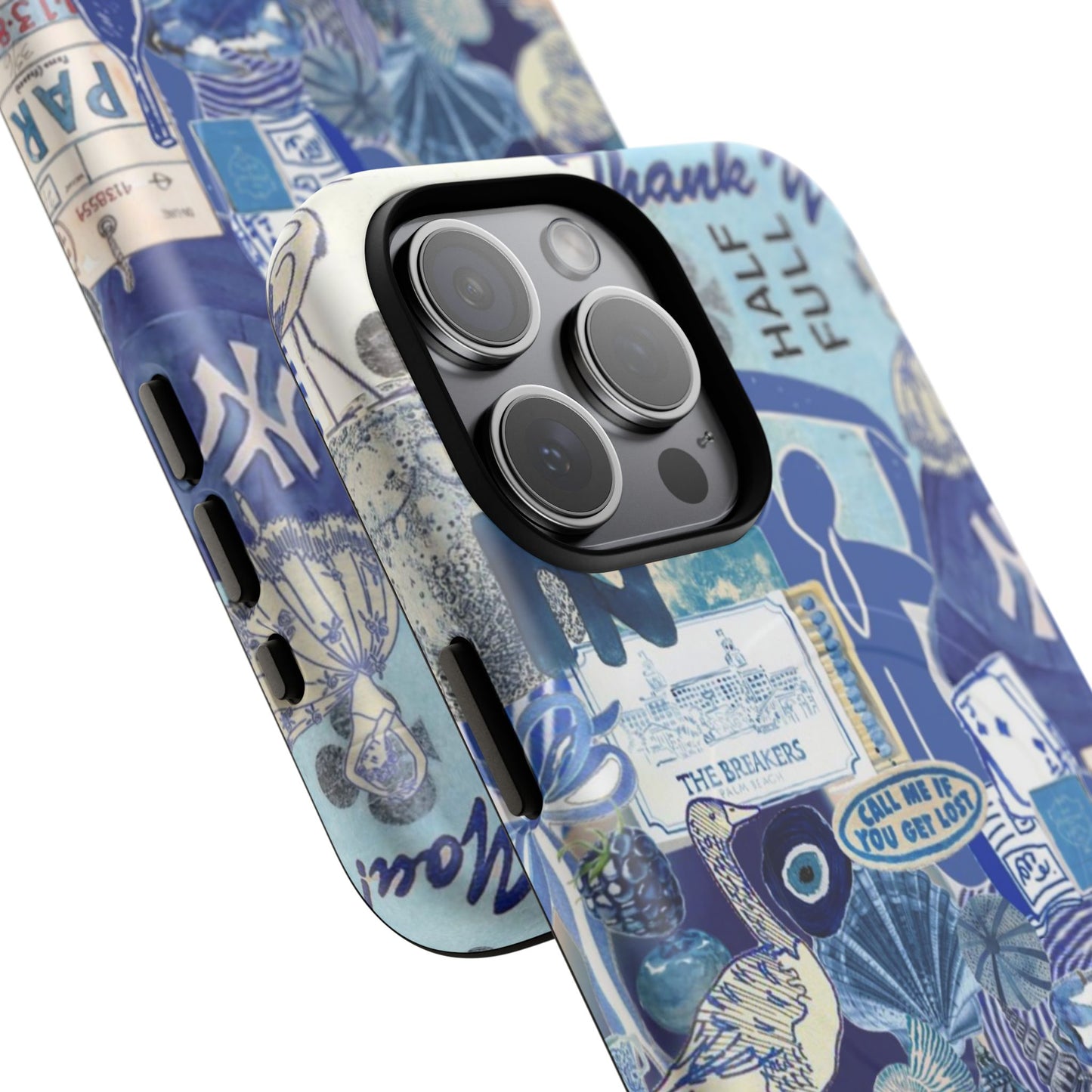 Blue Collage MagSafe Case