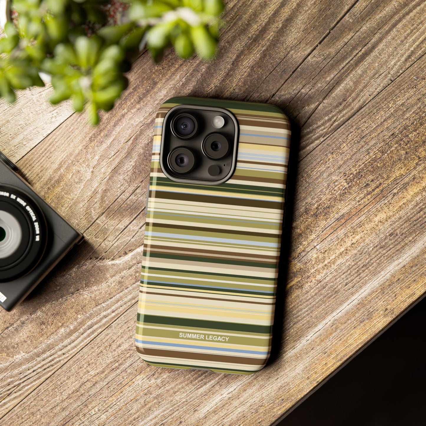Palm Multi-stripe iPhone Case