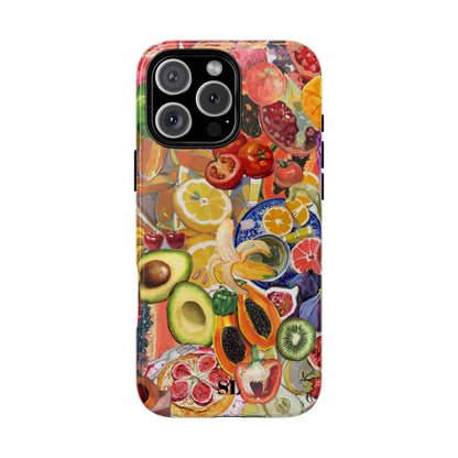 Fruits and Veggies iPhone Case