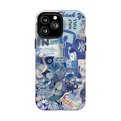 Blue Collage MagSafe Case