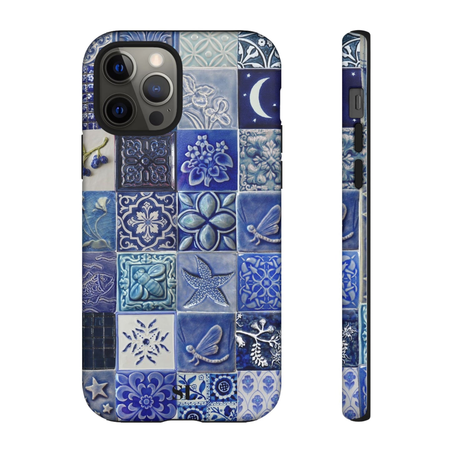 Midnight Mosaic Tiles iPhone Case