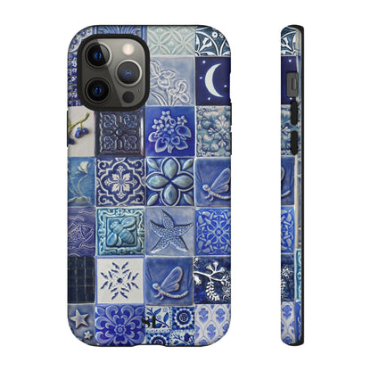 Midnight Mosaic Tiles iPhone Case