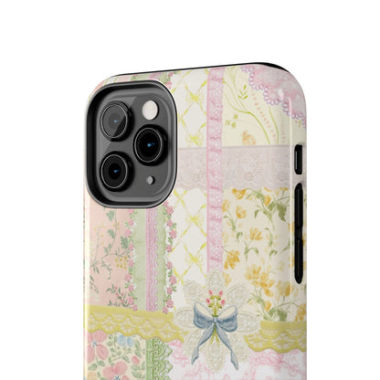 Garden Quilt Patchwork iPhone Case