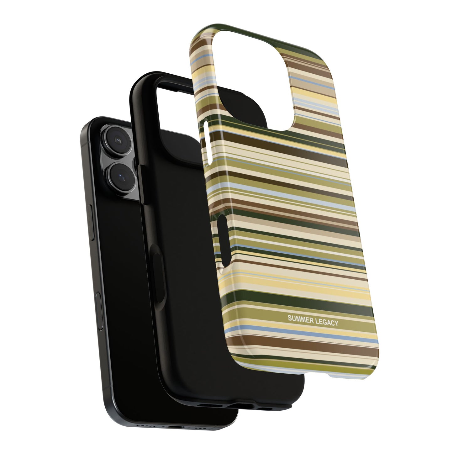 Palm Multi-stripe iPhone Case