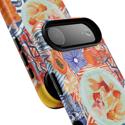 Navy Goldfish Bowl MagSafe Case