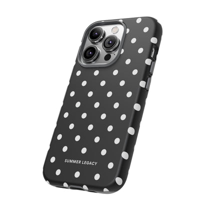 Ebony Polka Dot iPhone Case
