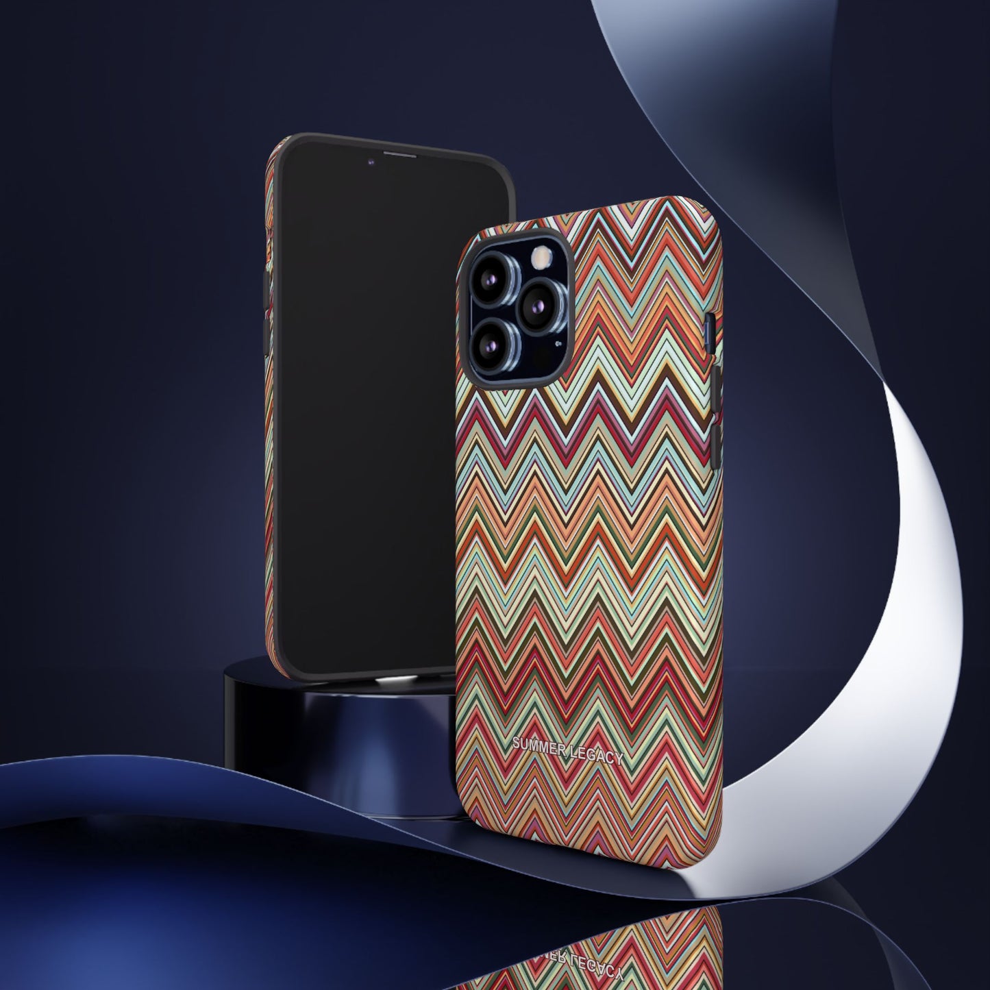 Riviera Chevron iPhone Case