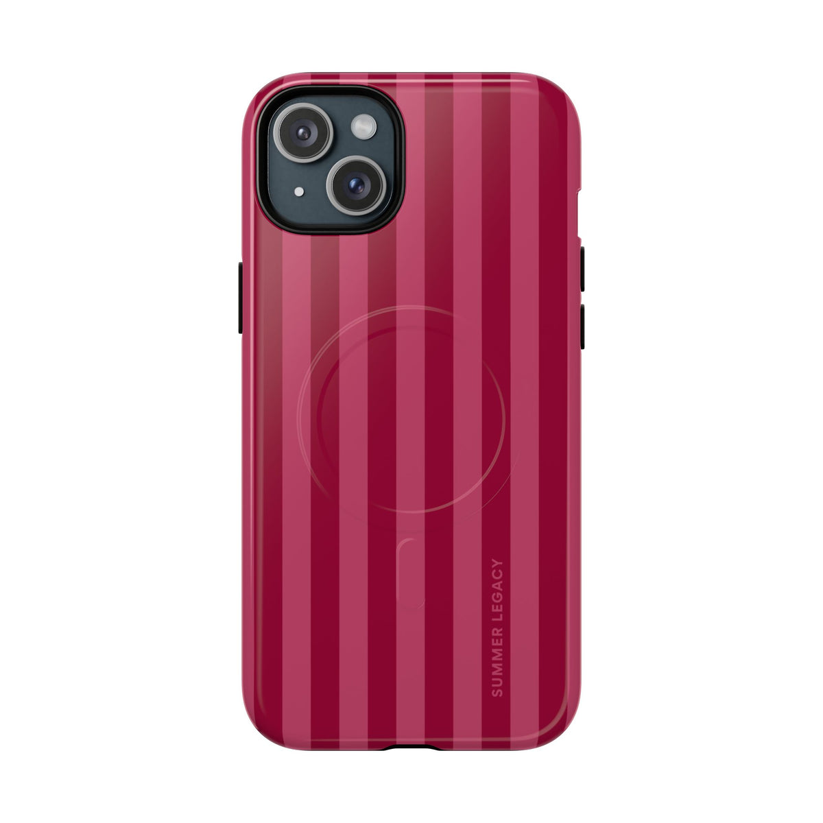 Berry Stripe MagSafe Case
