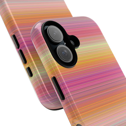 Champagne Ombre Stripe iPhone Case