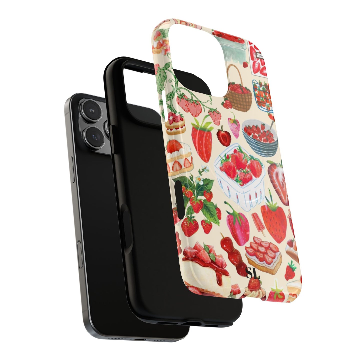 Strawberry Collage MagSafe Case