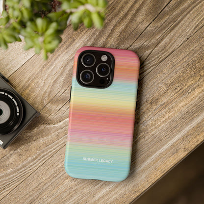 Sunrise Ombre Stripe iPhone Case
