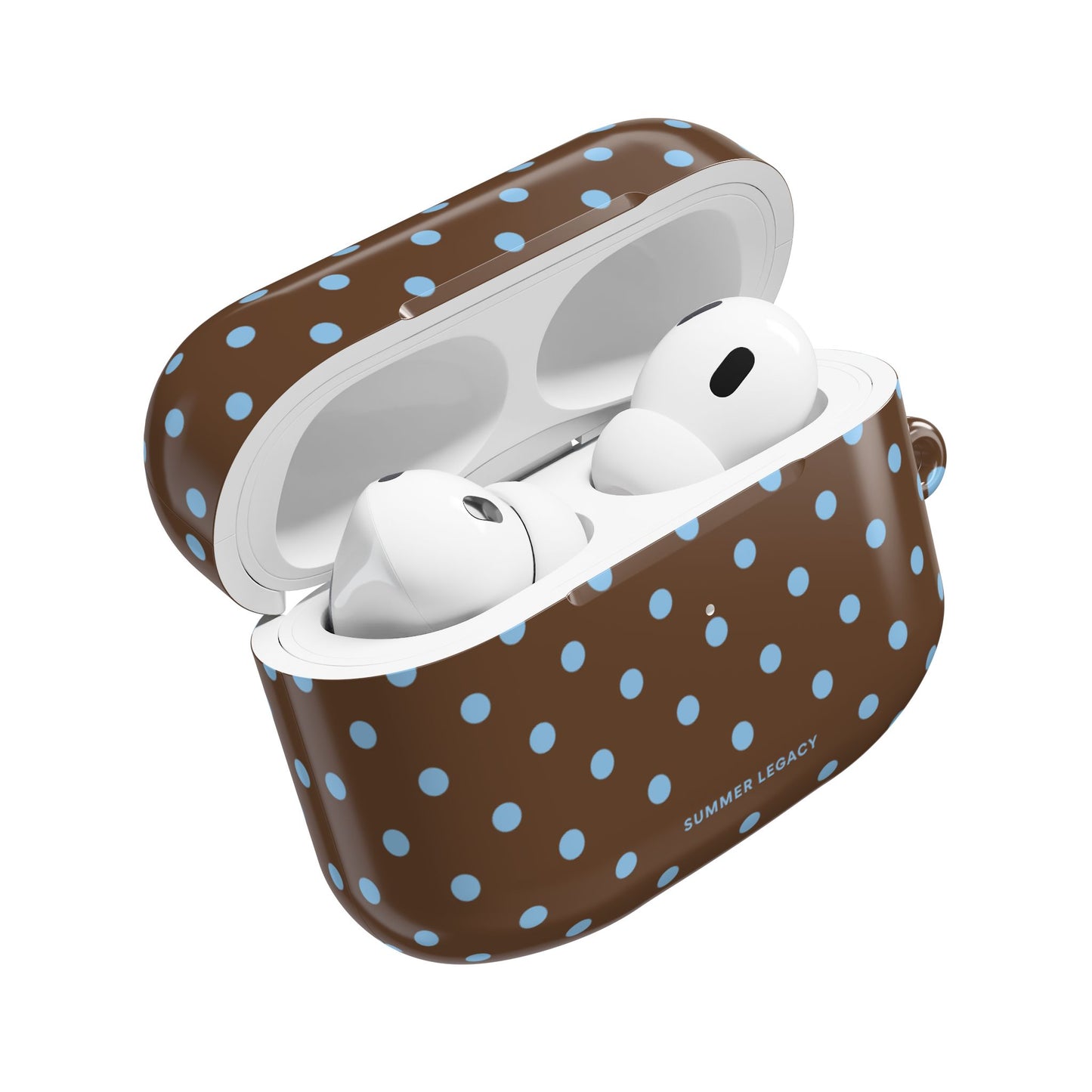 Mocha Polka Dot AirPod Case