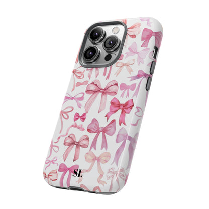 Pink Bows iPhone Case