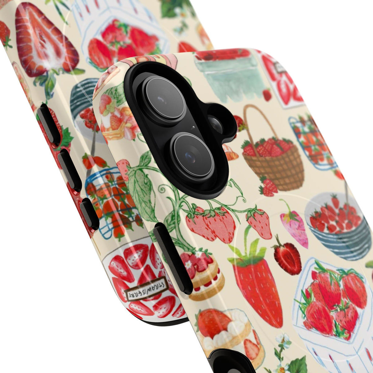 Strawberry Collage MagSafe Case
