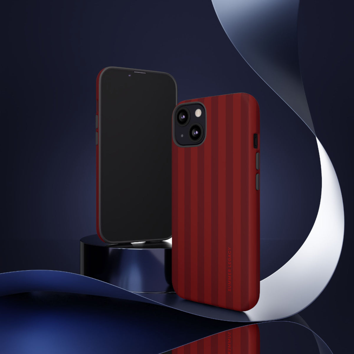 Velvet Stripe iPhone Case