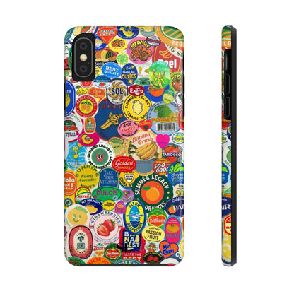 Fruit Sticker iPhone Case