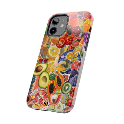 Fruits and Veggies iPhone Case