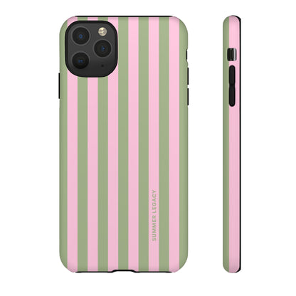 Guava Stripe iPhone Case