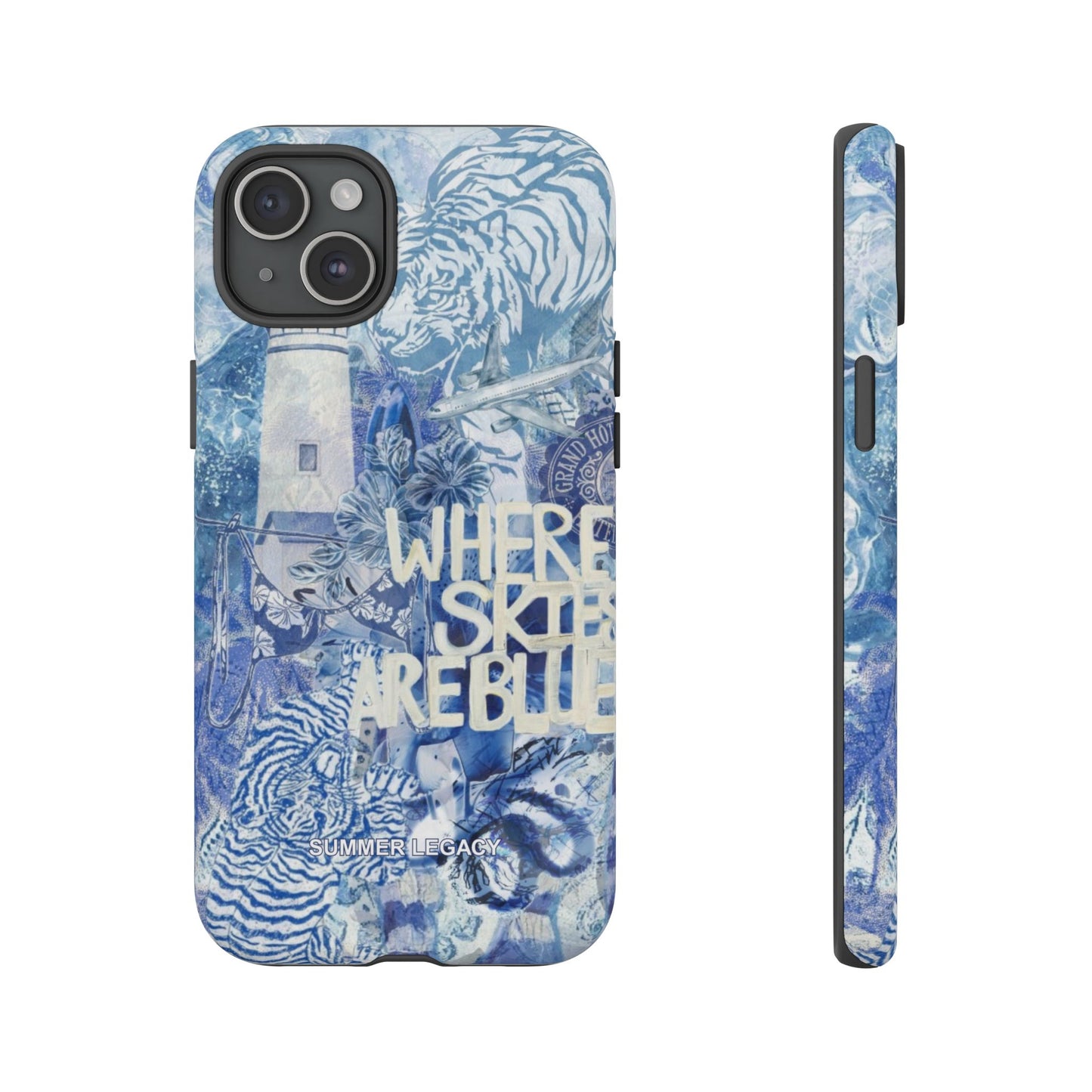 Blue Horizon iPhone Case