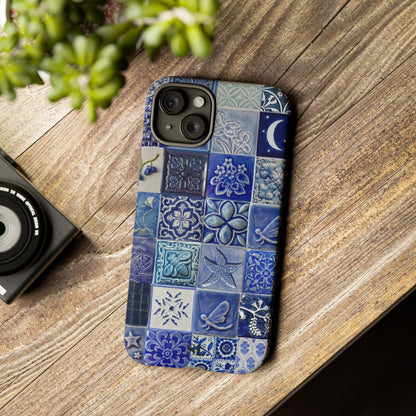 Midnight Mosaic Tiles iPhone Case