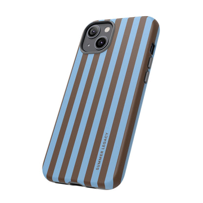 Mocha Stripe iPhone Case