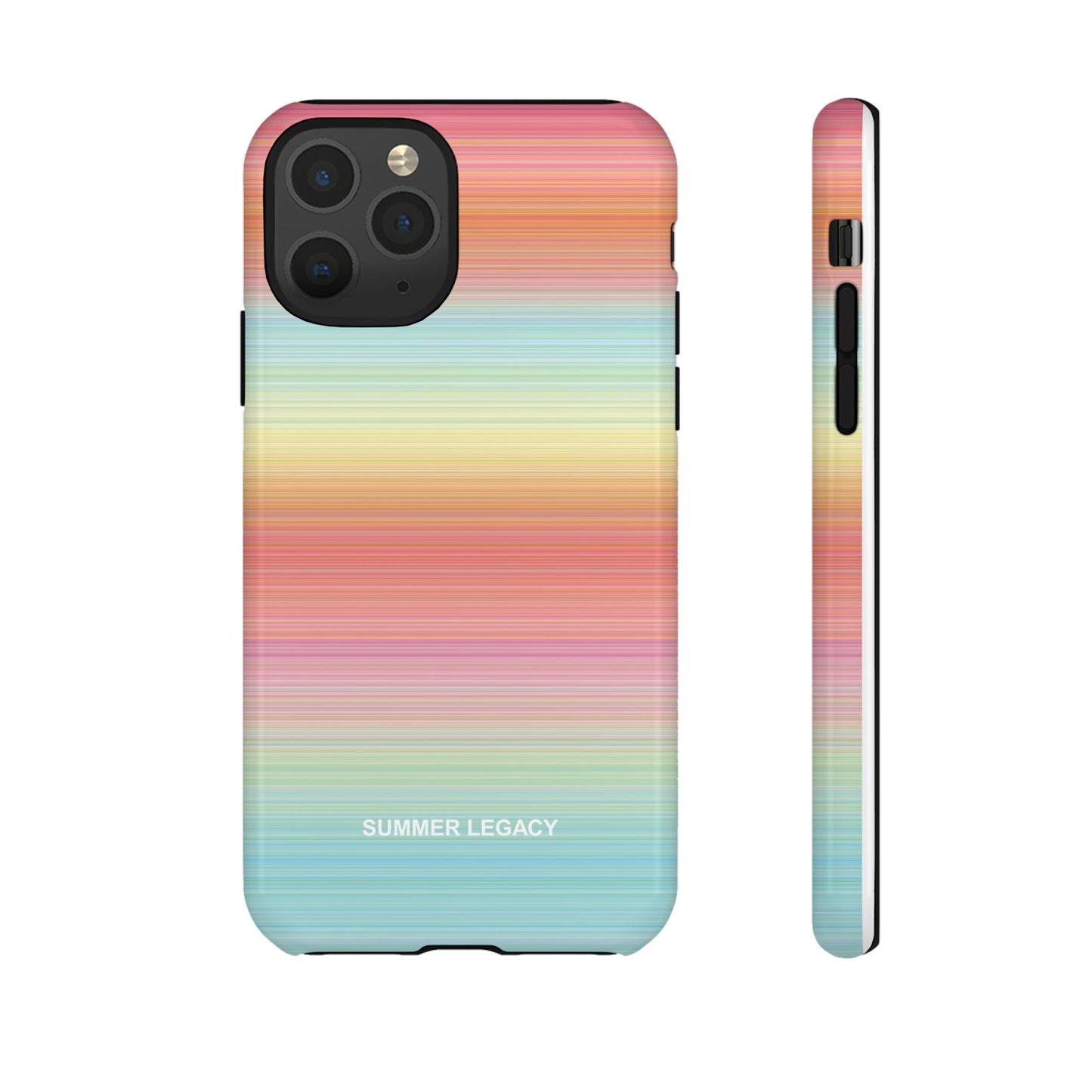 Sunrise Ombre Stripe iPhone Case
