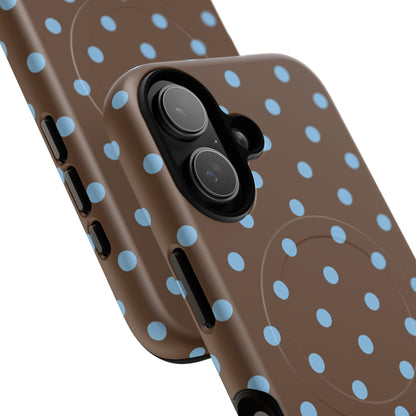 Mocha Polka Dot MagSafe Case