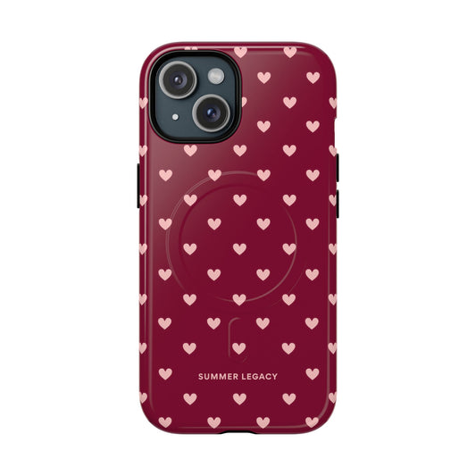 Berry Hearts MagSafe Case