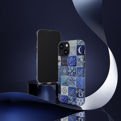 Midnight Mosaic Tiles iPhone Case
