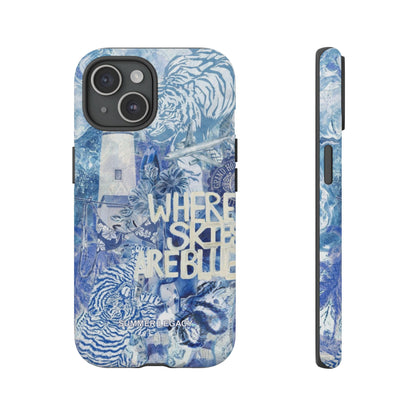 Blue Horizon iPhone Case