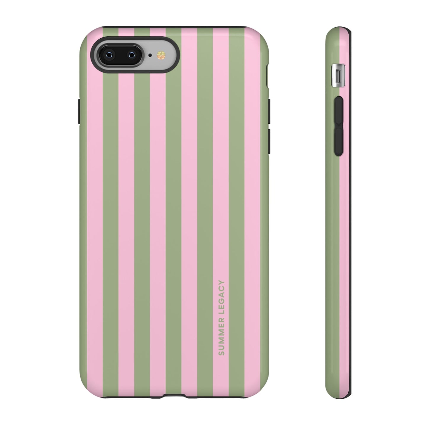 Guava Stripe iPhone Case
