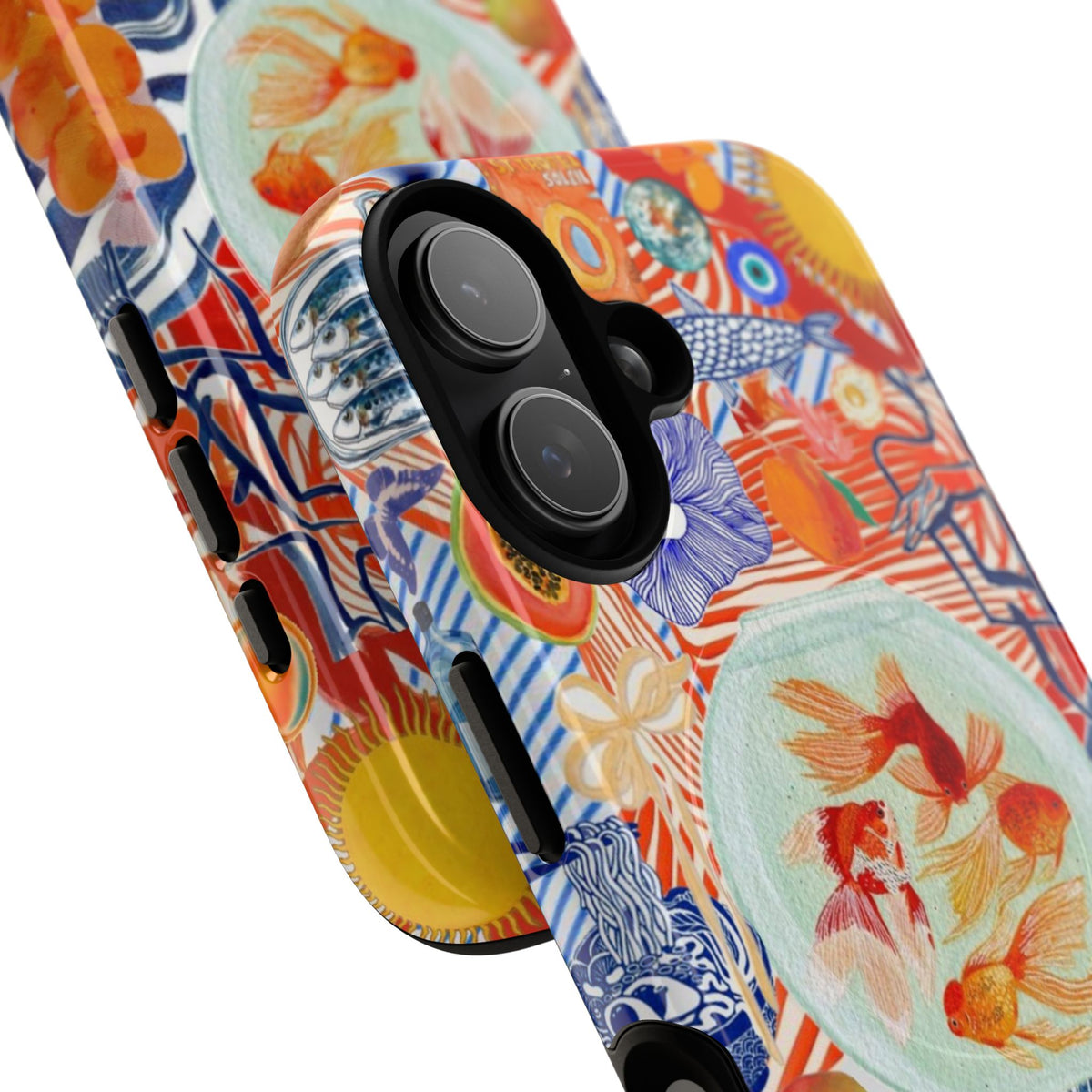 Navy Goldfish Bowl MagSafe Case
