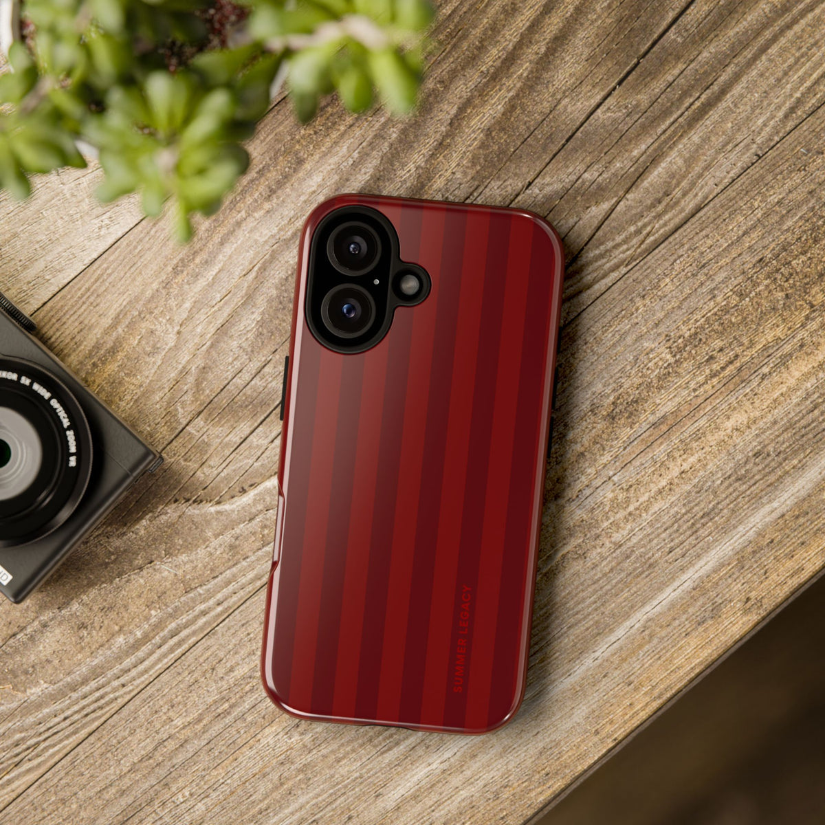 Velvet Stripe iPhone Case
