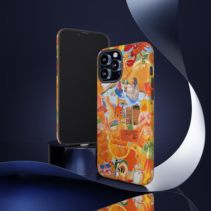 Orange Goldfish iPhone Case
