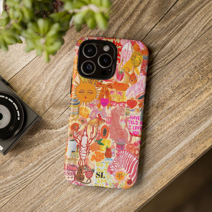 Sunset Aura iPhone Case