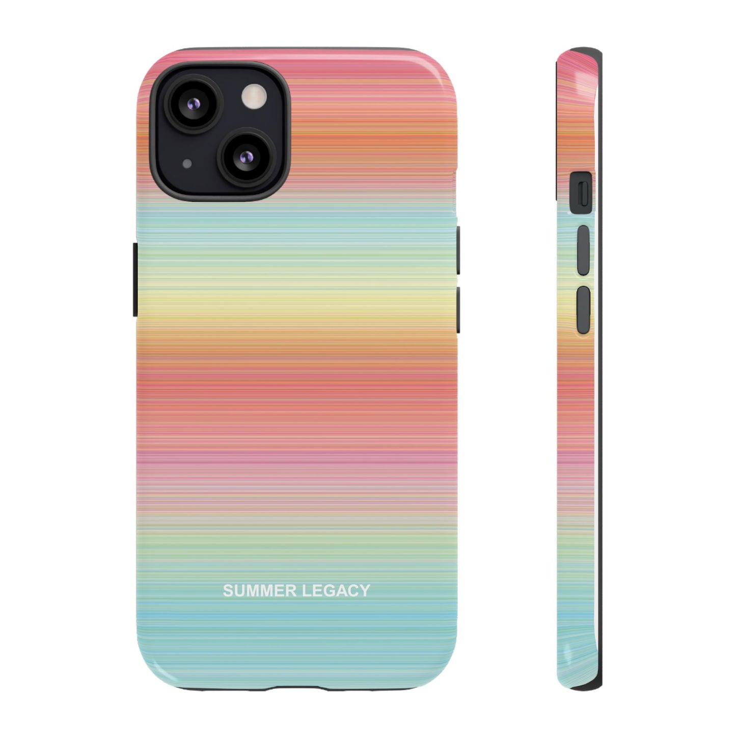 Sunrise Ombre Stripe iPhone Case