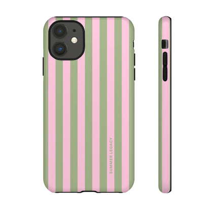 Guava Stripe iPhone Case