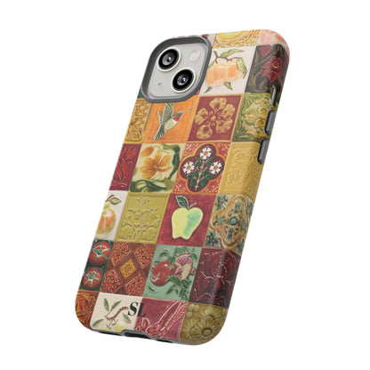 Orchard Mosaic Tiles iPhone Case