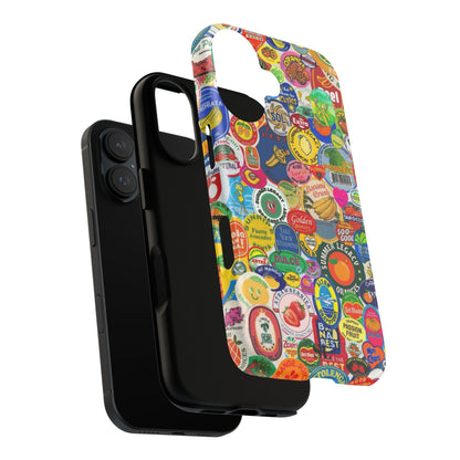 Fruit Stickers iPhone Case