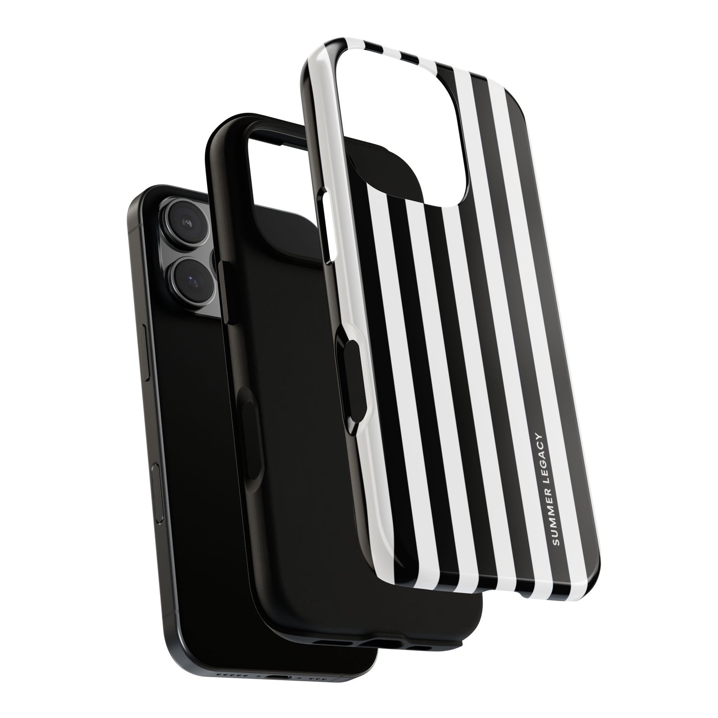 Ebony Stripe iPhone Case