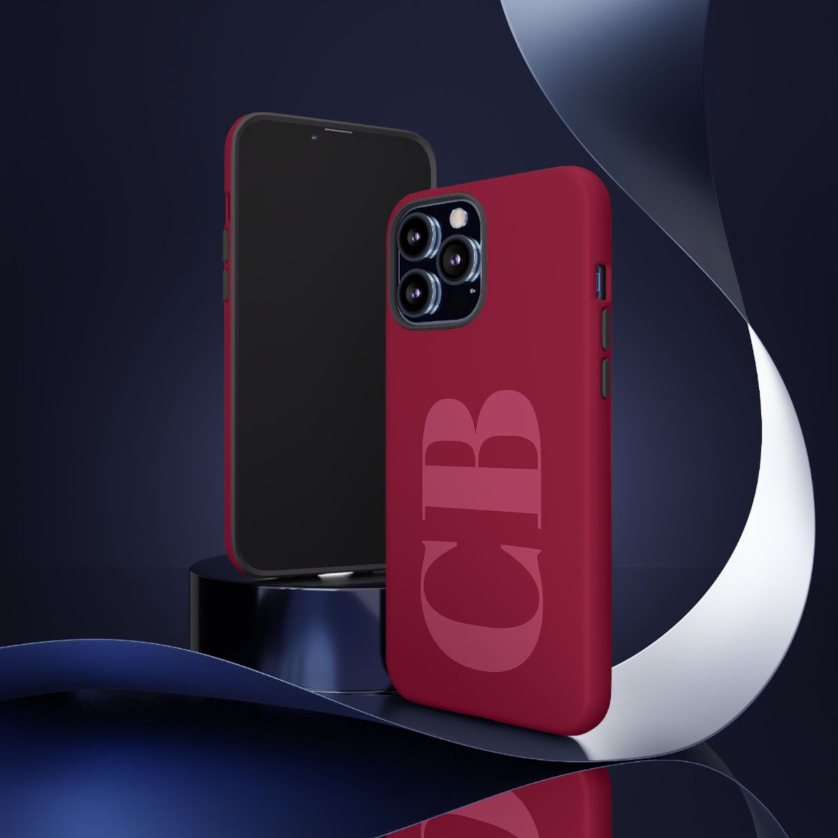 Berry Custom Initial iPhone Case