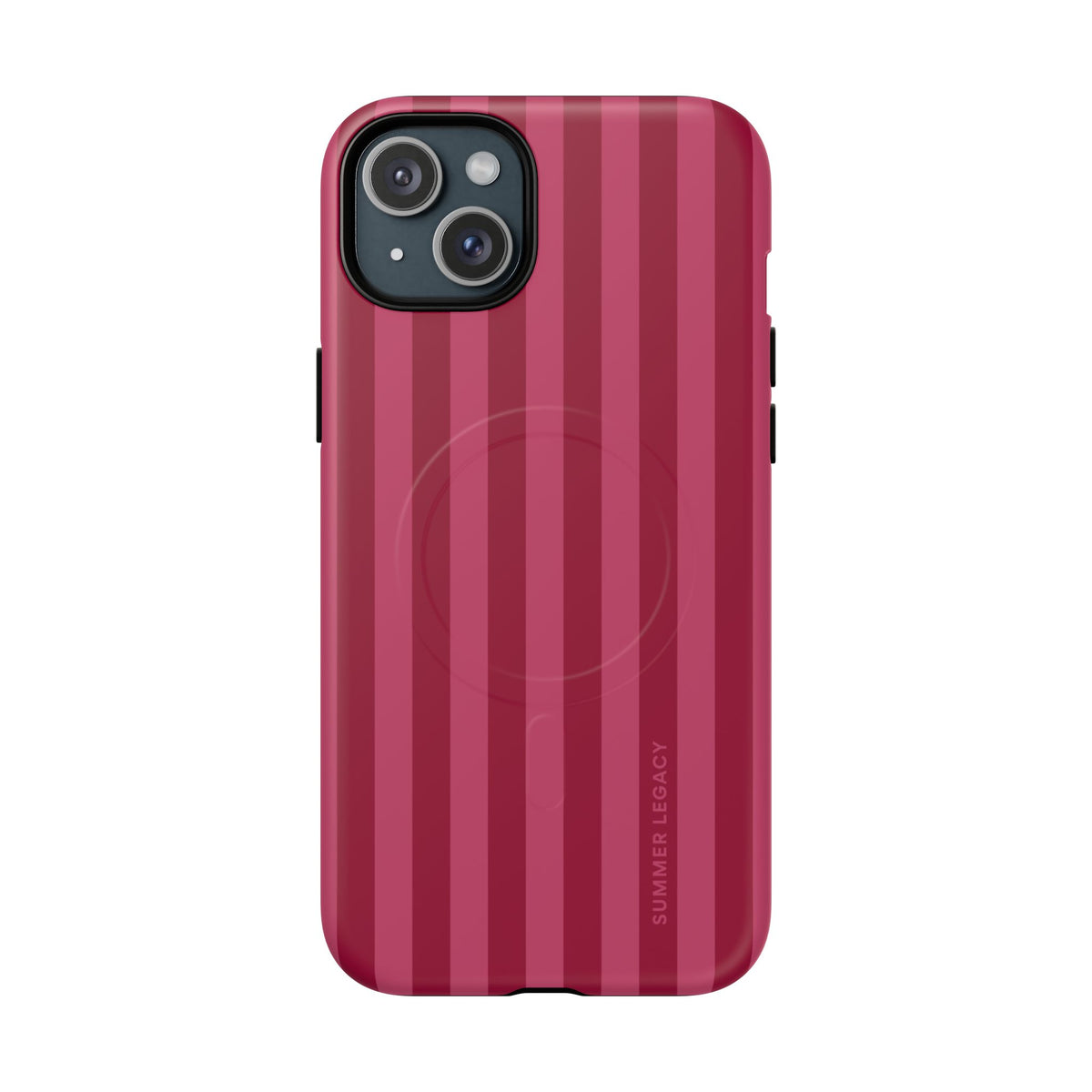 Berry Stripe MagSafe Case
