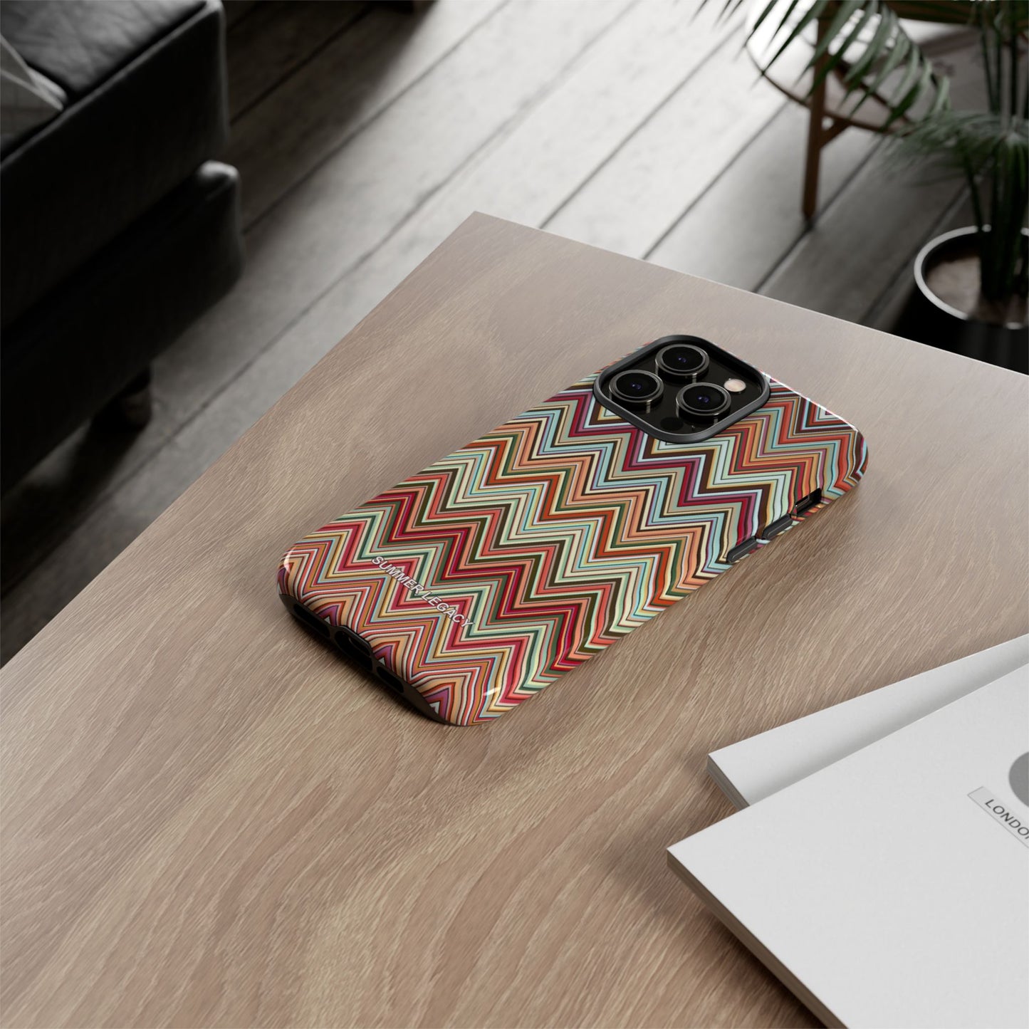 Riviera Chevron iPhone Case
