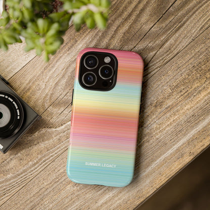 Sunrise Ombre Stripe iPhone Case